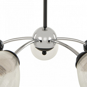 Люстра на штанге Arte Milano Napoli-329007 329007/5 CR.BK