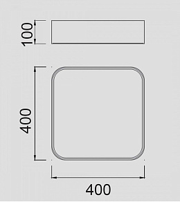 Накладной светильник Mantra Cumbuco 6152