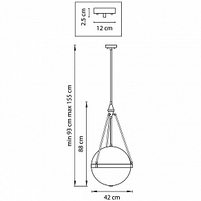 Светильник на штанге Lightstar Modena 816047