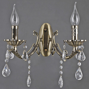 Бра ILLUMICO CASTOR IL9927-2WSQ-24 AB CASTOR