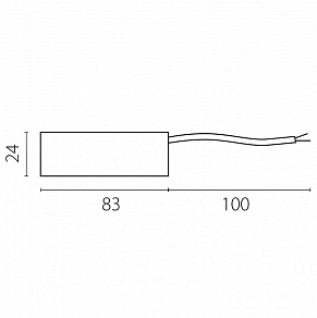 Накладной светильник Lightstar Tensio 212217
