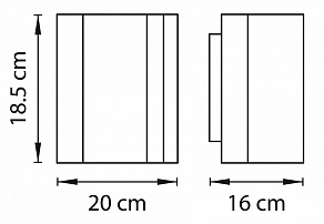 Накладной светильник Lightstar Nubi Legno 802615
