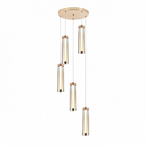 Подвесной светильник Indigo Rilucente 11061/5P Gold
