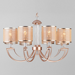 Подвесная люстра Eurosvet Licata 60099/8 перламутровое золото