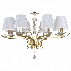 Подвесная люстра Ideal Lux Pegaso PEGASO SP8 OTTONE SATINATO