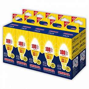 Лампа светодиодная Volpe NORMA E14 11Вт 3000K UL-00012501