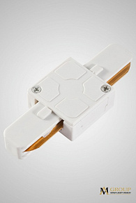 Соединитель линейный для треков AM-Group AM176 AM176 WH