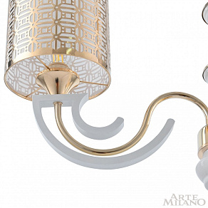 Подвесная люстра Arte Milano Florentia-8857 308857/3 Wh/Gd