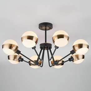 Люстра на штанге Eurosvet Jasper 70093/8 черный