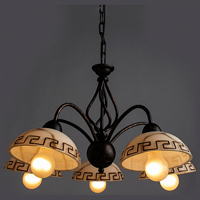 Подвесная люстра Arte Lamp Rustica A6884LM-5BR