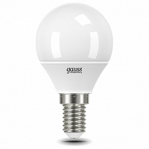 Лампа светодиодная Gauss  E14 10Вт 6500K 53130
