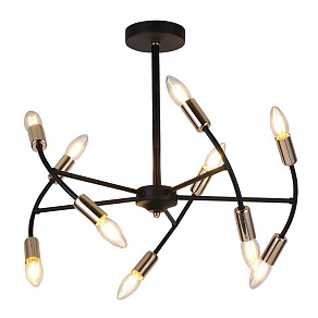 Люстра на штанге Imex MD.8073 MD.8073-10-S BK