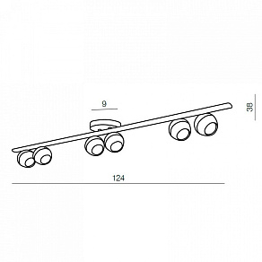 Спот Azzardo Pera 6 AZ1256