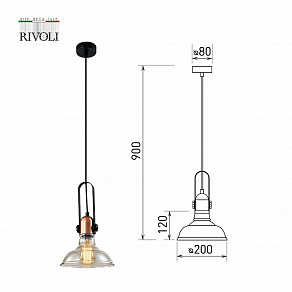 Подвесной светильник Rivoli Leila Б0055026