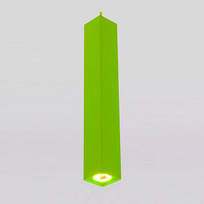 Подвесной светильник Eurosvet Cant 50154/1 LED зеленый 7W