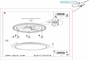 Накладной светильник Eglo ПРОМО Competa 1 95677