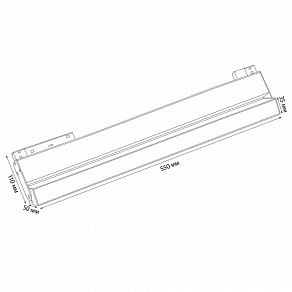 Накладной светильник Uniel ULB-M80 UL-00008749