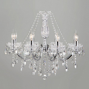 Подвесная люстра Eurosvet Brianna 3188/8 хром Strotskis