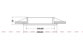 Встраиваемый светильник Maytoni Atom DL024-2-03W