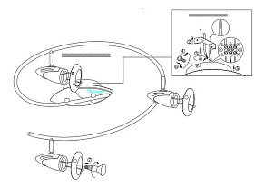 Спот Globo Lord 5436-3