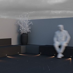 Встраиваемый светильник Maytoni Lock O014SL-L3B3K