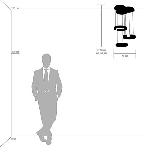 Подвесной светильник Lightstar Unitario 763343