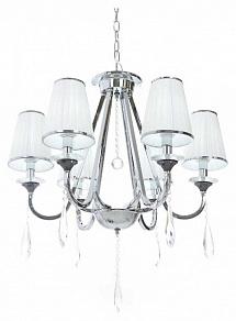 Подвесная люстра LUMINA DECO Milesia LDP 8926-6 WT+CHR