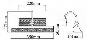 Подсветка для картины Maytoni Leonardo PIC111-02-R