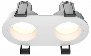 Встраиваемый светильник Maytoni Technical Share DL126-02-GU10-W