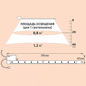 Светильник для растений Uniel ULY-P90 UL-00003852
