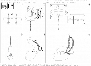 Подвесной светильник Ideal Lux Potty-1 POTTY-1 SP1