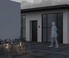 Наземный низкий светильник Maytoni Flare O487FL-L3GF3K