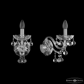 Бра Bohemia Ivele Crystal 1409 1409B/1/160/XL Ni