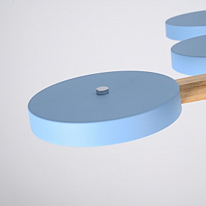 Люстра на штанге Imperiumloft TURNA Blue TURNA-B01