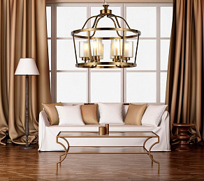 Подвесная люстра LUMINA DECO Atlanta LDP 1222-6 MD