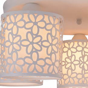 Потолочная люстра Arte Lamp Traforato A8349PL-5WH