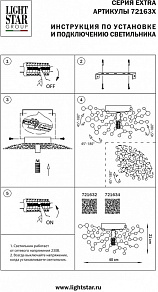 Накладной светильник Lightstar Extra 721634