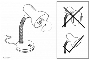 Настольная лампа офисная Eglo ПРОМО Basic 9228