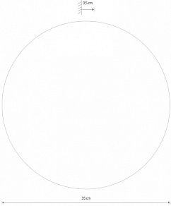 Накладной светильник Nowodvorski Ring Led L 10282