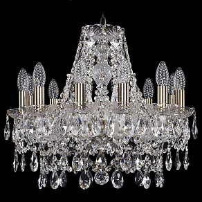 Подвесная люстра Bohemia Ivele Crystal 1411 1411/12/160/Pa