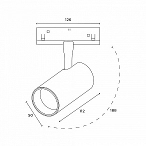 Светильник на штанге Hesby Lighting ElDeko 0076