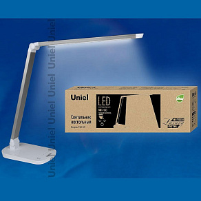 Настольная лампа офисная Uniel TLD-521 TLD-521 Silver/LED/800Lm/5000K/Dimmer