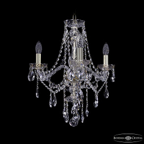 Подвесная люстра Bohemia Ivele Crystal 1415 1415/3/165 G
