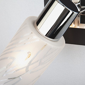 Спот Eurosvet Скарлет 20020/1 хром/венге