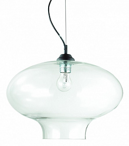 Подвесной светильник Ideal Lux Bistro' BISTRO' SP1 ROUND TRASPARENTE