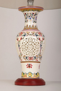 Настольная лампа декоративная Abrasax Lidia CT1365B20-OL