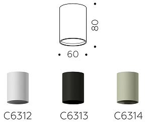 Накладной светильник Ambrella Light C C6313