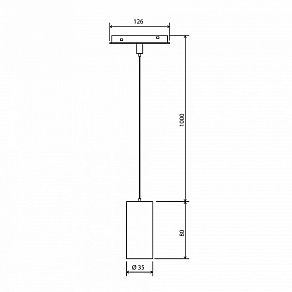Подвесной светильник Elektrostandard Slim Magnetic a063533
