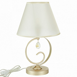 Настольная лампа декоративная EVOLUCE Foggia SLE111404-01