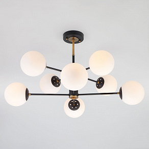 Люстра на штанге Eurosvet Austin 70091/8 черный